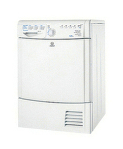 Indesit IDCA8350B Condenser Tumble Dryer, 8kg Load, B Energy Rating, White